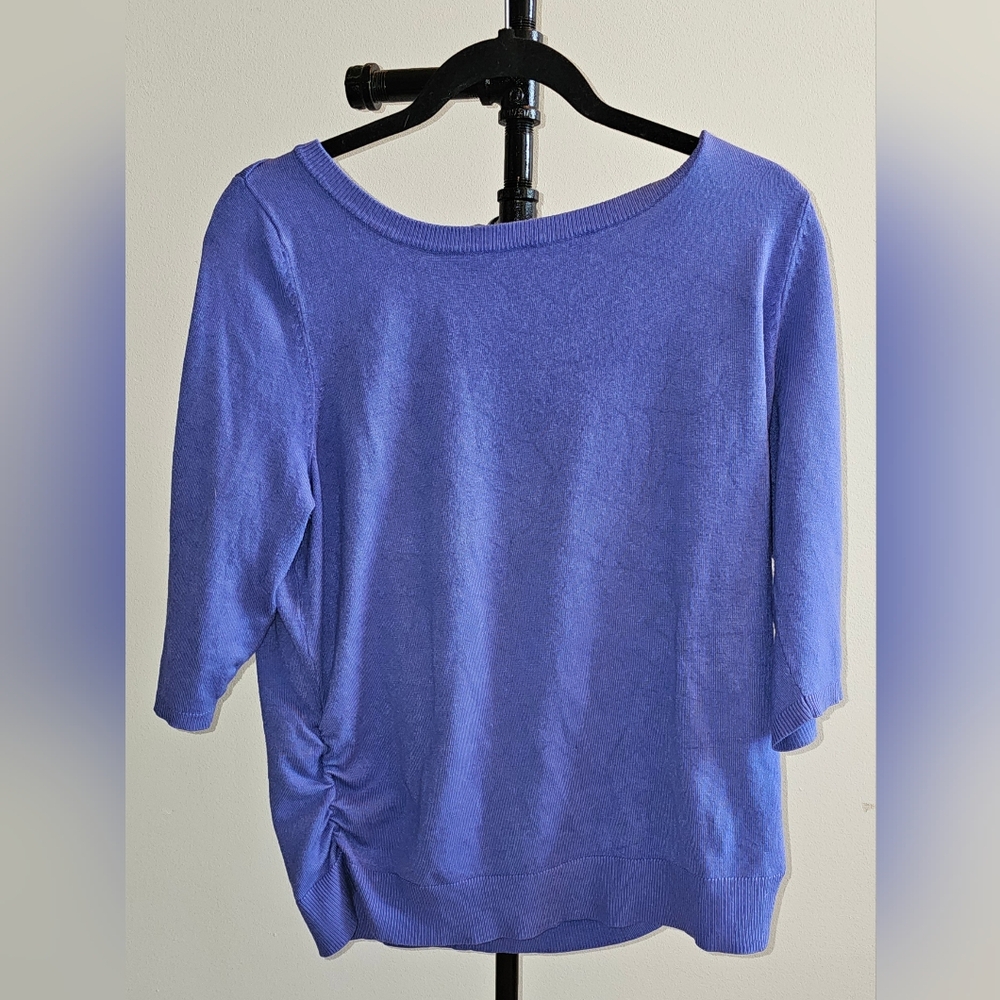 Reitman's Lilac/Blue Sweater – 1X